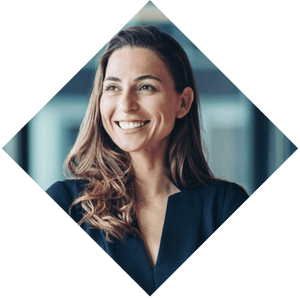 Portrait of professional woman smiling